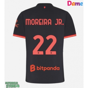 AC Milan Diego Moreira #22 Replika Tredjetrøje Dame 2026-27 Kortærmet